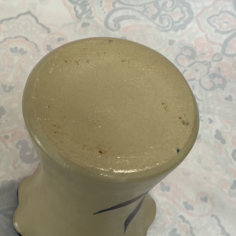 Williamsburg Pottery vase. 1994 Salt glaze. - Picture 5 of 7